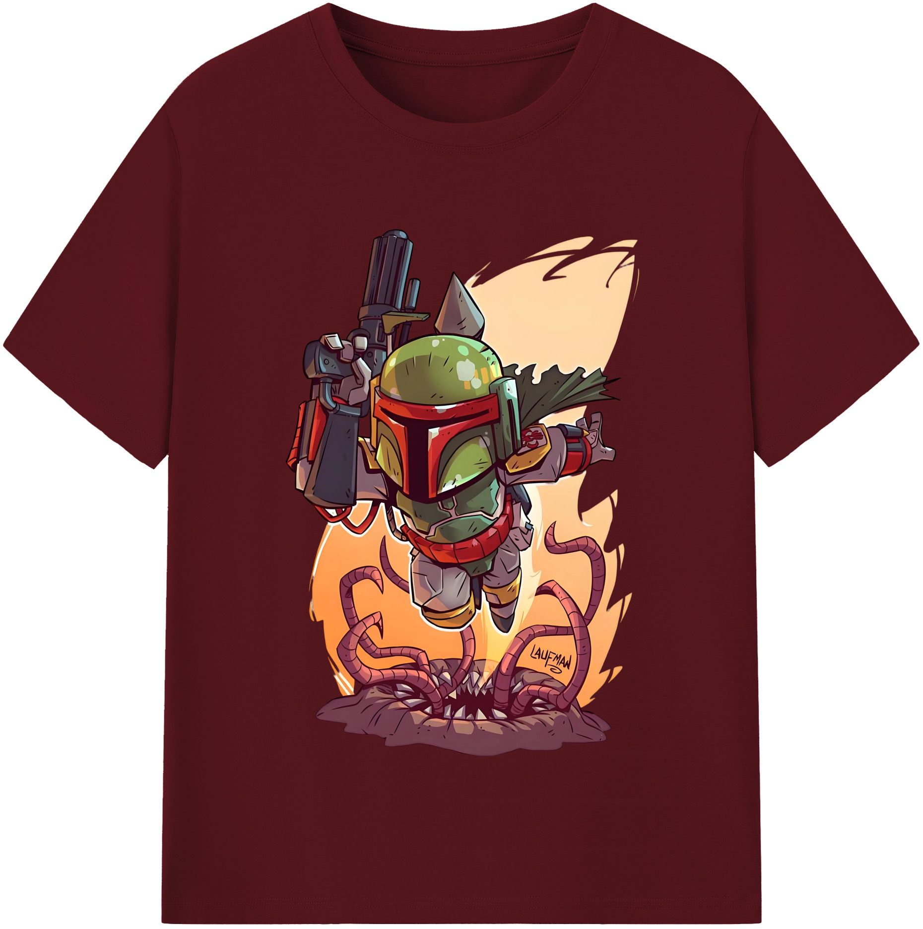 （画像用） スター・ウォーズ Star Wars 綿100％半袖Tシャツ（フロントプリント）